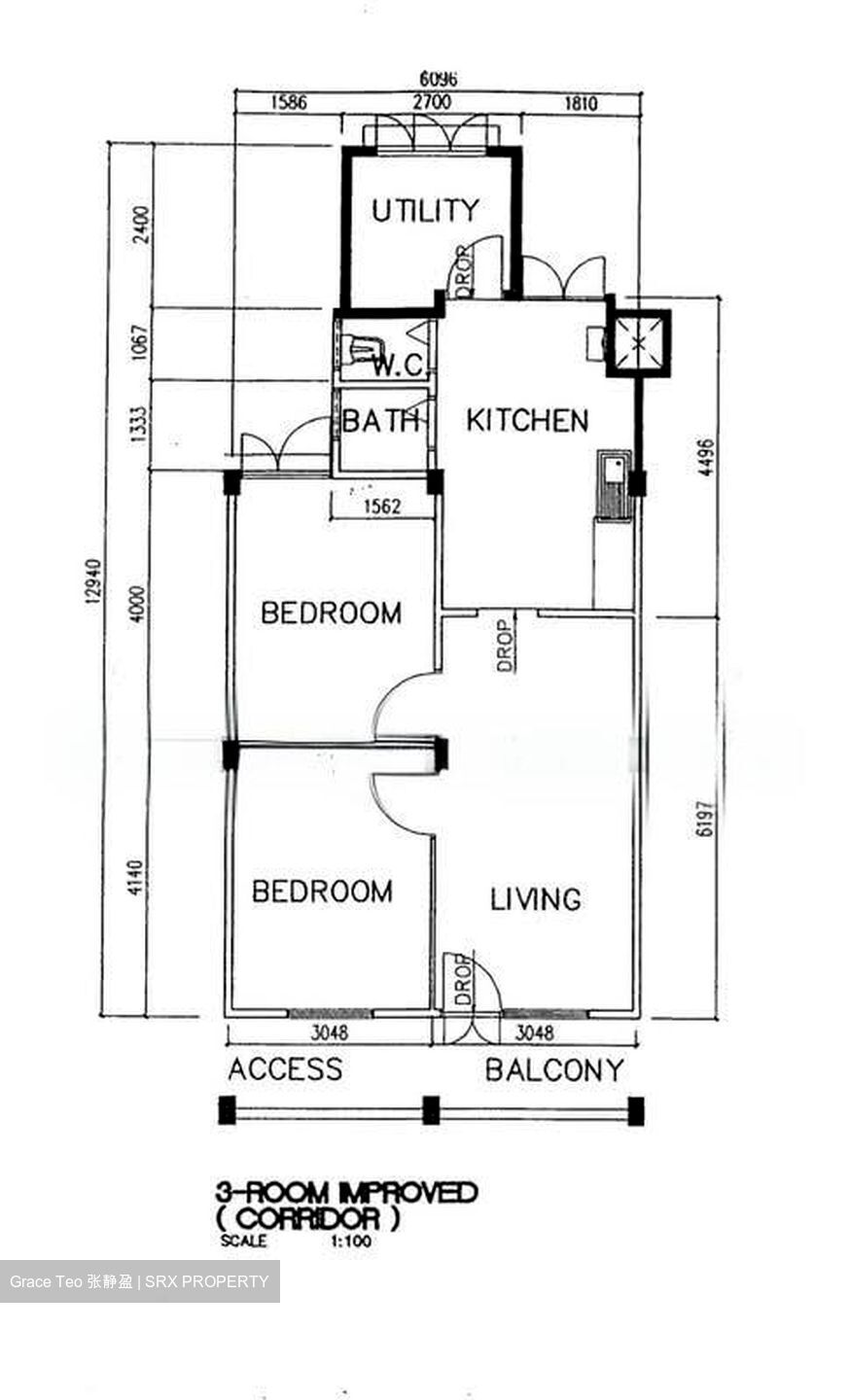 Blk 24 SIN MING VILLE (Bishan), HDB 3 Rooms #563979441